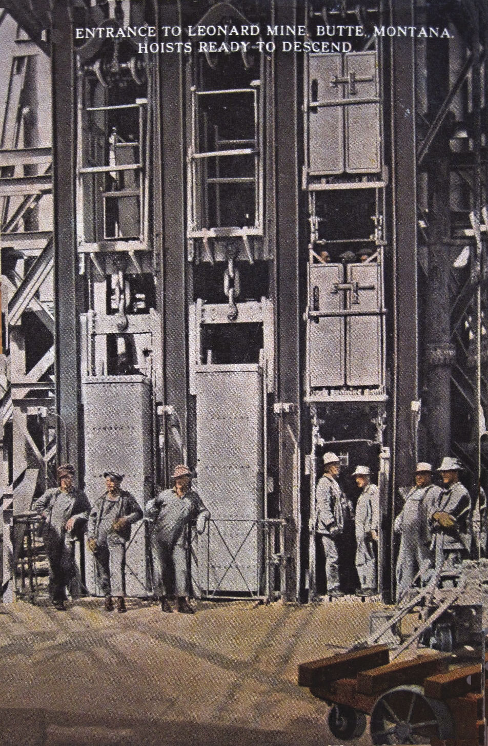 Leonard Mine hoist